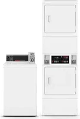 Side by Side Washer & Dryer Set